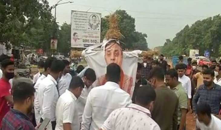 ଜଗନ୍ନାଥ ସଂସ୍କୃତିକୁ ଅସମ୍ମାନ ପ୍ରତିବାଦରେ ବିଜେଡିର ବିକ୍ଷୋଭ