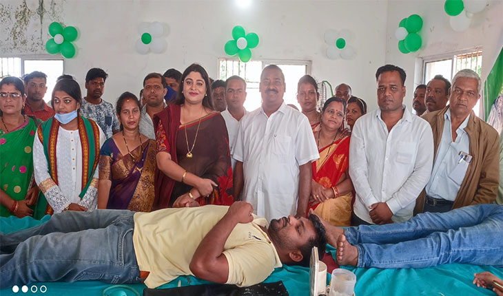 କୋଶଳାରେ ଜୀବନ ବିନ୍ଦୁ ରକ୍ତଦାନ ଶିବିର ,୧୫୮ ୟୁନିଟ ରକ୍ତ ସଂଗୃହିତ