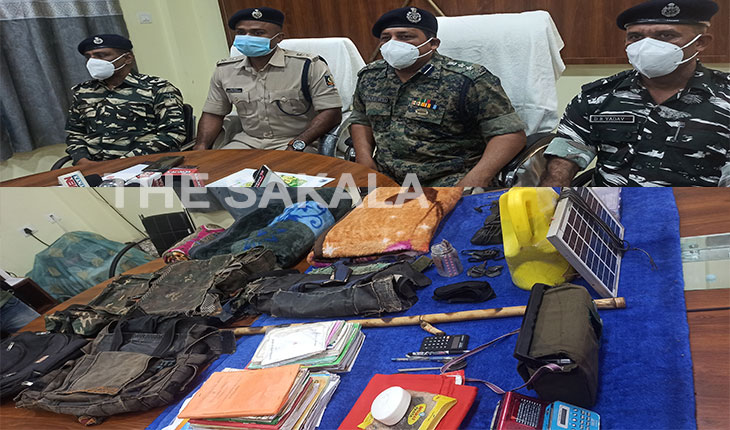 ପୁଲିସ-ସିଆରପିଏଫର ମିଳିତ କମ୍ବିଂ ଅପରେସନ୍‌ : ଠାବ ହେଲା ମାଓକ୍ୟାମ୍ପ, ଜବତ ହେଲା ବିପୁଳ ମାଓ ସାମଗ୍ରୀ