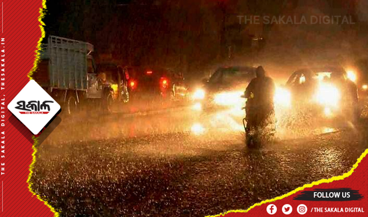 ରାଜ୍ୟର ବିଭିନ୍ନ ସ୍ଥାନରେ ଘଡ଼ଘଡ଼ି ସହ ବର୍ଷା ଆରମ୍ଭ