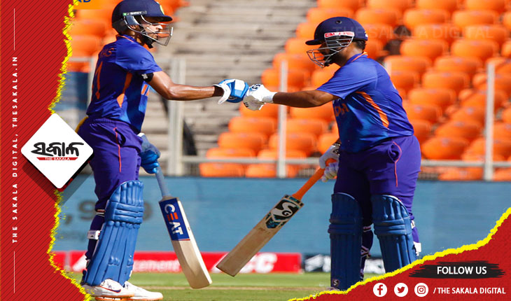 ୩ୟ ଦିନିକିଆ: ୱେଷ୍ଟଇଣ୍ଡିଜକୁ ୨୬୬ରନର ଟାର୍ଗେଟ ଦେଲା ଭାରତ