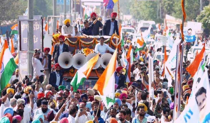 ପଞ୍ଜାବରେ ଆମ୍ ଆଦମୀ ପାର୍ଟିର ମେଗା ରୋଡ୍‌ ଶୋ’