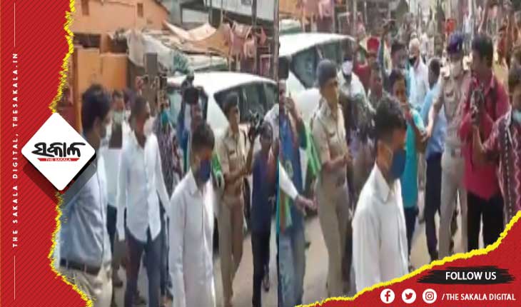 ସମ୍ବଲପୁର ଗସ୍ତରେ ମୁଖ୍ୟ ଶାସନ ସଚିବ ଓ ୫ଟି ସଚିବ: ସମଲେଶ୍ବରୀ ମନ୍ଦିର ବିକାଶ କାମର କରୁଛନ୍ତି ସମୀକ୍ଷା