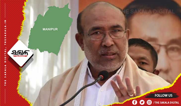 ମଣିପୁର ମୁଖ୍ଯମନ୍ତ୍ରୀ ବିରେନ ସିଂ ବିଜୟୀ