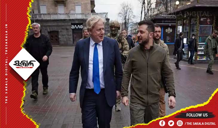 କିଭ୍‌ରେ ବ୍ରିଟିଶ ପ୍ରଧାନମନ୍ତ୍ରୀ ବୋରିସ ଜନସନ୍