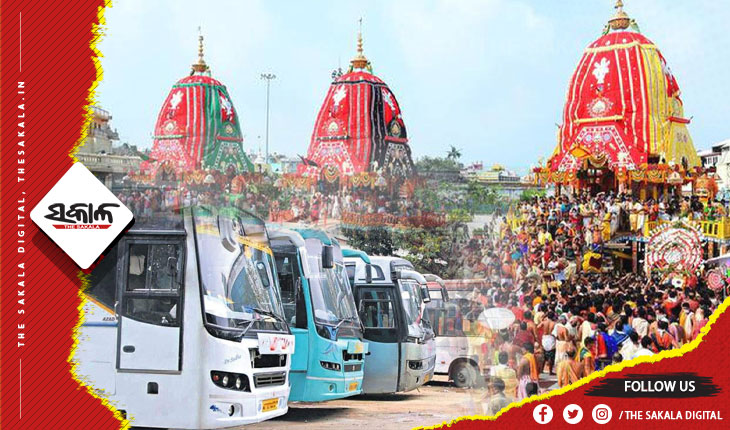 ରଥଯାତ୍ରା ପାଇଁ ଚାଲିବ ୧୦୦ଟି ସ୍ବତନ୍ତ୍ର ବସ୍‌