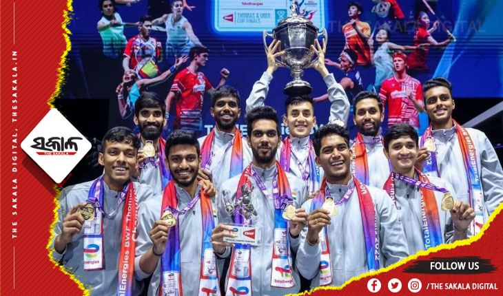 ଥୋମାସ କପ ବିଜୟୀ ଭାରତୀୟ ଦଳକୁ ଆସନ୍ତାକାଲି ସମ୍ବର୍ଦ୍ଧିତ କରିବେ ମୁଖ୍ଯମନ୍ତ୍ରୀ