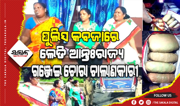 ସାମ୍ବାଦିକଙ୍କ ସୂଚନା ଆଧାରରେ ଧରିଲା ପୁଲିସ: ଦୀର୍ଘ ବର୍ଷ ଧରି ଆନ୍ତଃରାଜ୍ୟ ଗଞ୍ଜେଇ ଚାଲାଣ କରୁଥିଲେ ଲେଡି ନେଟୱର୍କ