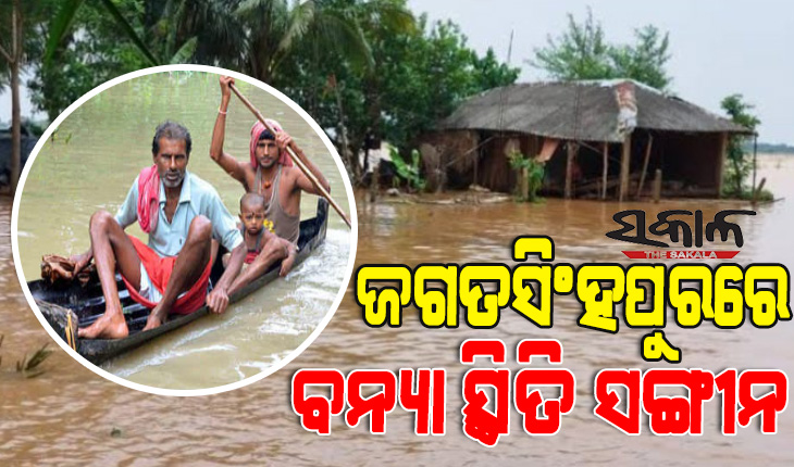 ପାଇକା ନଦୀର କାଠକୋଟ ଓ ତେରମାଣପୁରରେ ଦୁଇଟି ବୃହତ ଘାଈ : ବିପଦ ସଙ୍କେତ ଉପରେ ଦେବୀ ନଦୀ