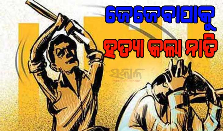 ଜେଜେବାପାକୁ କାଠ ଫାଳିଆରେ ପିଟି ପିଟି ଅତି ନିର୍ମମ ଭାବେ ହତ୍ୟା କଲା ନାତି