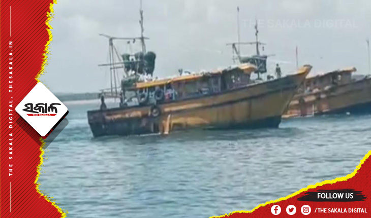 ଆର୍ଯ୍ୟପଲ୍ଲୀ ଅଞ୍ଚଳରେ ବୁଲୁଛି ଆନ୍ଧ୍ରାର ବେଆଇନ ଟ୍ରଲର