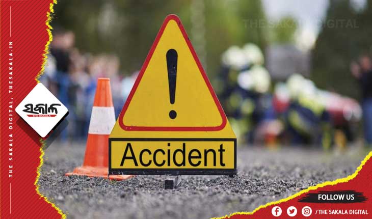 ବର୍ଷା ହେଲା କାଳ; ଦୁଇ ଟ୍ରକ ମଧ୍ୟରେ ମୁହାଁମୁହିଁ ଧକ୍କା, ଡ୍ରାଇଭର ମୃତ