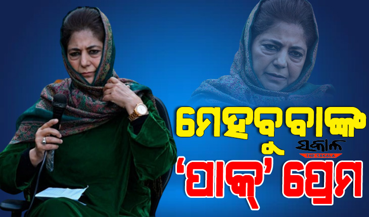 ମେହବୁବାଙ୍କର ପୁଣି ଜାଗି ଉଠିଲା ପାକିସ୍ତାନ ପ୍ରେମ, କହିଲେ କାଶ୍ମୀର ପ୍ରସଙ୍ଗରେ ପାକ୍‌ ପ୍ରଧାନମନ୍ତ୍ରୀଙ୍କ ସହ ଭାରତ ଆଲୋଚନା କରୁ