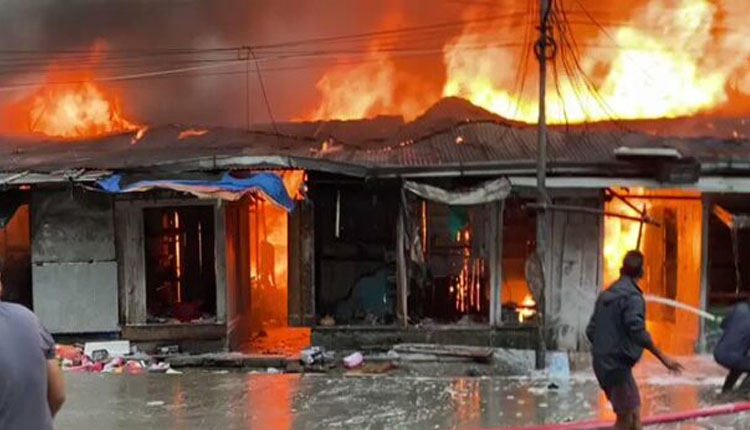 ଅରୁଣାଚଳ ପ୍ରଦେଶର ଇଟାନଗରରେ ଭୟାବହ ଅଗ୍ନିକାଣ୍ଡ; ଜଳିପୋଡ଼ି ପାଉଁଶ ହୋଇଗଲା ୭୦୦ ଦୋକାନ