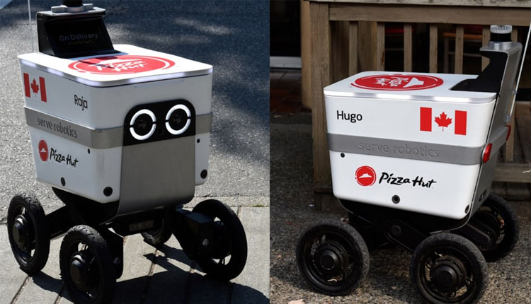 ପିଜା ଡେଲିଭରି କରିବ ରୋବୋଟ୍‌