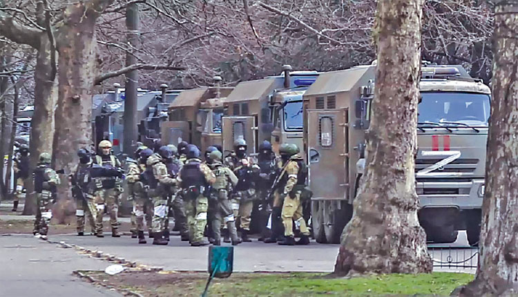 ୟୁକ୍ରେନର ଖେର୍‌ସନ୍‌ ସହରରୁ ରୁଷର ସମ୍ପୂର୍ଣ୍ଣ ସେନା ପ୍ରତ୍ୟାହାର