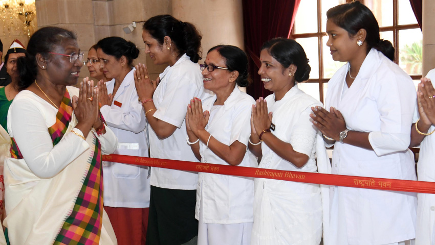 ଓଡିଶାର ତିନି ଜଣଙ୍କୁ ଜାତୀୟ ଫ୍ଲୋରେନ୍ସ ନାଇଟିଙ୍ଗଲ୍ ପୁରସ୍କାର ପ୍ରଦାନ କଲେ ରାଷ୍ଟ୍ରପତି