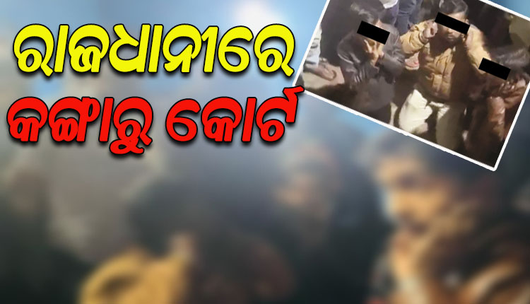 ରାଜଧାନୀରେ କଙ୍ଗାରୁ କୋର୍ଟ; କମେଣ୍ଟମରାକୁ ନେଇ ସଭା ମଝିରେ ଦୁଇ ନାବାଳକଙ୍କୁ ଆଣ୍ଠେଇଦେଲେ ଗ୍ରାମବାସୀ