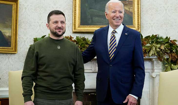 ହ୍ବାଇଟ୍‌ ହାଉସ୍‌ରେ ୟୁକ୍ରେନ୍ ରାଷ୍ଟ୍ରପତି ଭୋଲୋଡିମିର୍‌ ଜେଲେନ୍‌ସ୍କି