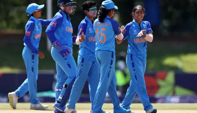 ଅଣ୍ଡର ୧୯ ମହିଳା ଟି-୨୦ ବିଶ୍ୱକପ ଫାଇନାଲରେ ଭାରତ; ସେମିରେ ନ୍ୟୁଜିଲାଣ୍ଡକୁ ୮ ୱିକେଟରେ ହରାଇଲା ଟିମ ଇଣ୍ଡିଆ