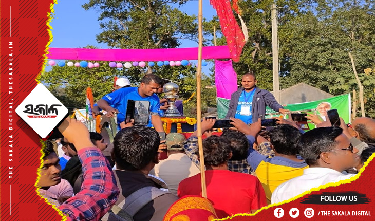 କେନ୍ଦୁଝର ଜିଲ୍ଲାରେ ପ୍ରବେଶ କଲା ହକି ବିଶ୍ୱକପ, ପ୍ରଶାସନ ପକ୍ଷରୁ ଦିଆଗଲା ଭବ୍ୟ ସମ୍ବର୍ଦ୍ଧନା