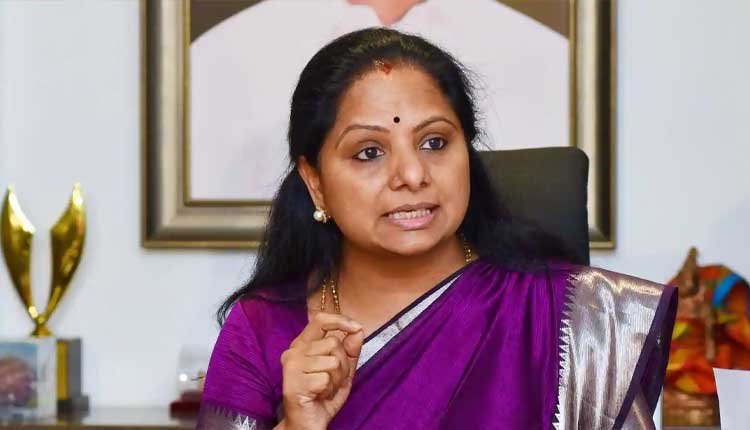 ‘ଇଡି’ରେ ହାଜର ହେଲେ ‘କେସିଆର୍‌’ଙ୍କ ଝିଅ କେ. କବିତା