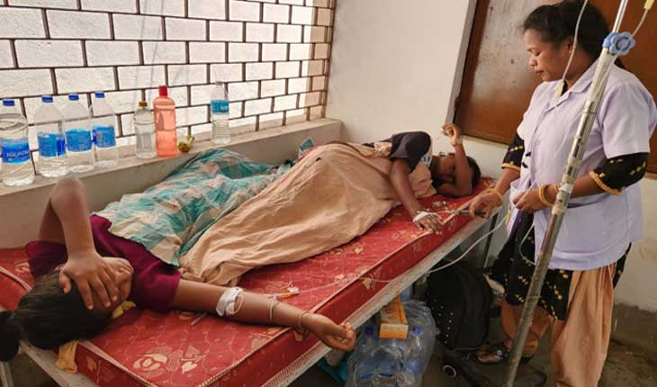 ବାସି ଖାଦ୍ୟ ଖାଇ ସୟେମ୍ବା ସେବାଶ୍ରମର ୩୨ ଛାତ୍ରୀ ଅସୁସ୍ଥ