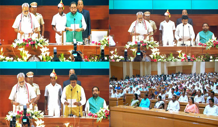 ନବୀନଙ୍କ ମନ୍ତ୍ରିମଣ୍ଡଳରେ ଶପଥ ନେଲେ ୩ ନୂଆ ମନ୍ତ୍ରୀ