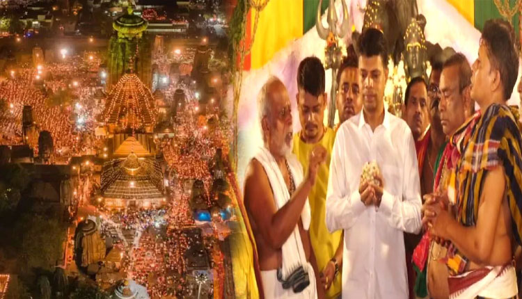 ଏକାମ୍ରକ୍ଷେତ୍ରରେ 5T ସଚିବ, ଯଜ୍ଞସ୍ଥଳ ପରିଦର୍ଶନ ସହ ପୂଜାର୍ଚ୍ଚନା କଲେ…