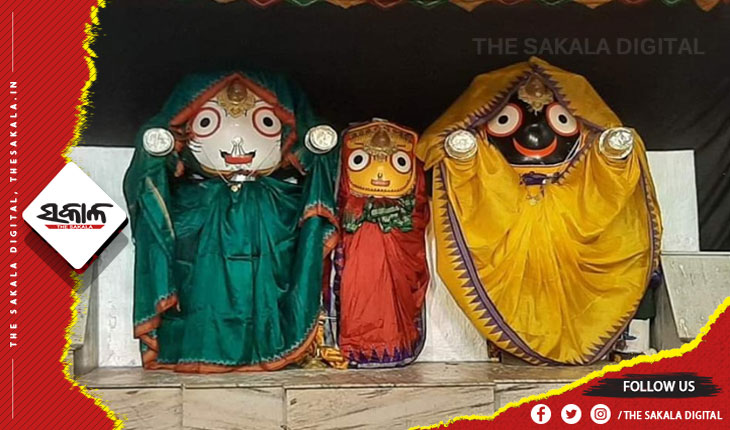 ଦ୍ୱିତୀୟ ଶ୍ରୀକ୍ଷେତ୍ର ବାରିପଦା, ଆଡପ ମଣ୍ଡପରେ ଦର୍ଶନ ଦେଉଛନ୍ତି ତିନି ଠାକୁର