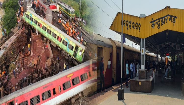 ବାଲେଶ୍ଵରଠାରେ ରେଳ ଦୁର୍ଘଟଣା ପାଇଁ ଗତି ପଥ ପରିବର୍ତ୍ତନ, କେନ୍ଦୁଝର ଦେଇ ଚଳାଚଳ କଲା ଅନେକ ଟ୍ରେନ୍