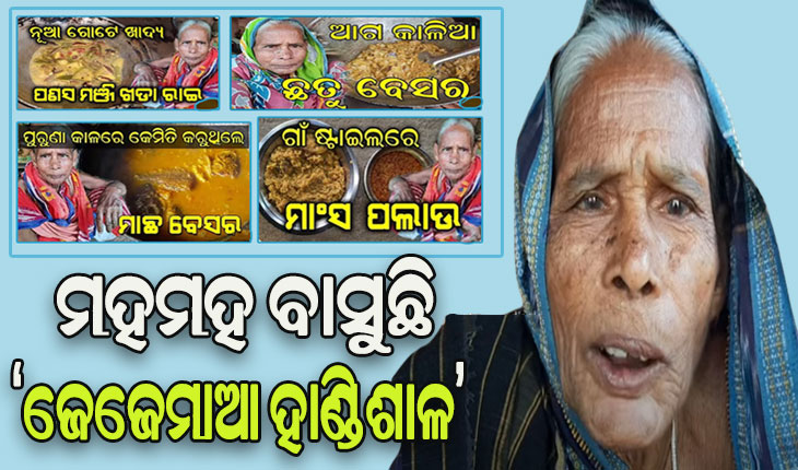 ହାର ମାନିଛି ବୟସ: ଚର୍ଚ୍ଚାରେ ୯୦ ବର୍ଷୀୟ ଜେଜେମାଆଙ୍କ ରୋଷେଇ….