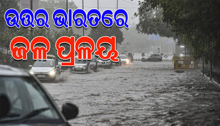 ଉତ୍ତର ଭାରତରେ ବର୍ଷାର ତାଣ୍ଡବ; ଦିଲ୍ଲୀରେ ୪୧ ବର୍ଷର ରେକର୍ଡ ଭାଙ୍ଗିଲା ବର୍ଷା, ଜନଜୀବନ ଅସ୍ତବ୍ୟସ୍ତ