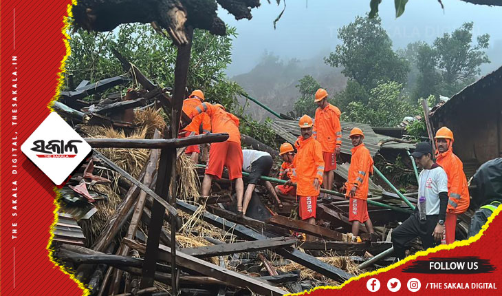 ମହାରାଷ୍ଟ୍ର ରାଇଗଡ଼ରେ ଭୂସ୍ଖଳନ, ୫ ମୃତ