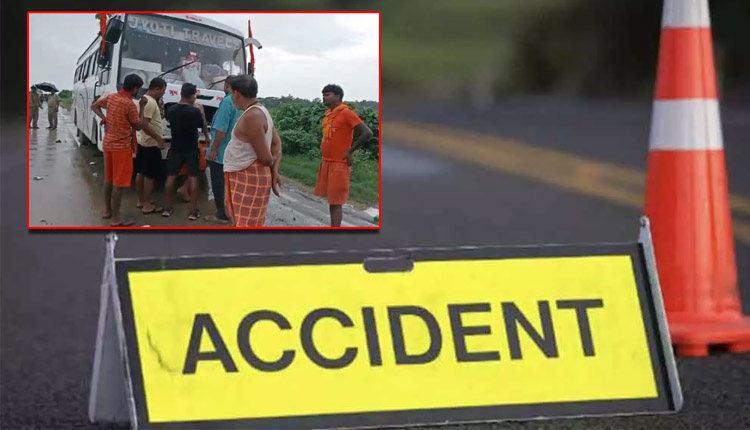 ବସକୁ ପଛ ପଟୁ ଧକ୍କା ଦେଲା ଆଉ ଏକ ବସ୍, ୧୦ ଯାତ୍ରୀ ଗୁରୁତର