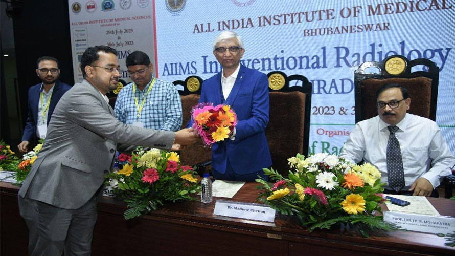 ଏମ୍‌ସ ଭୁବନେଶ୍ୱରରେ ରାଜ୍ୟର ପ୍ରଥମ ଇଣ୍ଟରଭେନ୍‌ସନାଲ ରେଡିଓଲୋଜି ସମ୍ମିଳନୀ