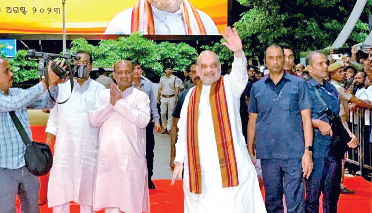 ଓଡ଼ିଶାରେ କେନ୍ଦ୍ର ଗୃହମନ୍ତ୍ରୀ ଅମିତ ଶାହ, ଆଜି ରାଜ୍ୟ ସରକାରଙ୍କ ସହ ଗୁରୁତ୍ୱପୂର୍ଣ୍ଣ ବୈଠକ