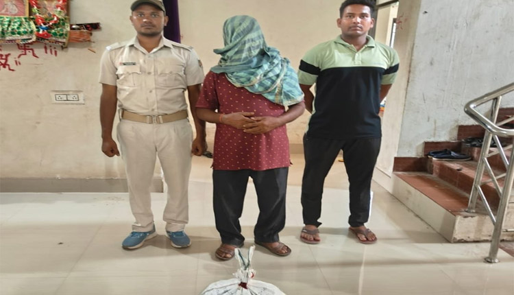 ୨୦ ହଜାରରୁ ଉର୍ଦ୍ଧ୍ବ ଟଙ୍କାର ଗଞ୍ଜେଇ ଜବତ, ଜଣେ ଗିରଫ