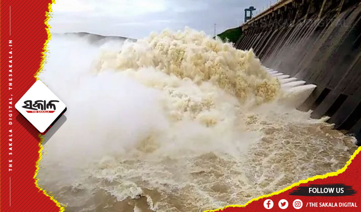 କମୁଛି ହୀରାକୁଦ ଜଳ ଭଣ୍ଡାରକୁ ବନ୍ୟାଜଳ ପ୍ରବେଶର ମାତ୍ରା