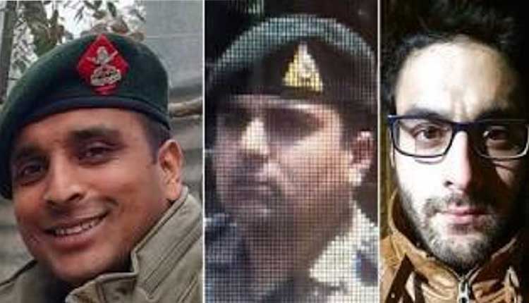 ଜମ୍ମୁ-କାଶ୍ମୀରରେ ଗୁଳିବିନିମୟ, କର୍ଣ୍ଣେଲ, ମେଜର ଏବଂ ଡିଏସ୍‌ପି ସହିଦ