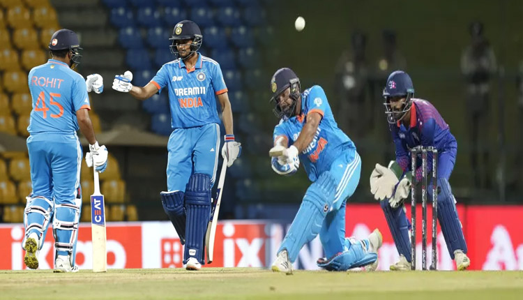 ଏସିଆ କପ୍‌‌: ନେପାଳକୁ ୧୦ ୱିକେଟରେ ହରାଇ ସୁପର-୪ରେ ପ୍ରବେଶ କଲା ଭାରତ