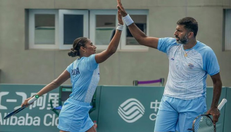 ଏସିଆନ୍ସ ଗେମ୍ସରେ ଭାରତକୁ ନବମ ସ୍ବର୍ଣ୍ଣ, ଟେନିସ ମିକ୍ସଡ ଡବଲ୍ସରେ ସ୍ବର୍ଣ୍ଣ ପଦକ ଜିତିଲା ଭାରତ