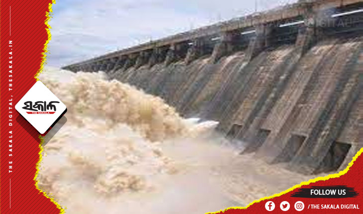 ବଢୁଛି ହୀରାକୁଦ ଜଳଭଣ୍ଡାରର ଜଳସ୍ତର, ଖୋଲିଲା ୨ଟି ଗେଟ୍