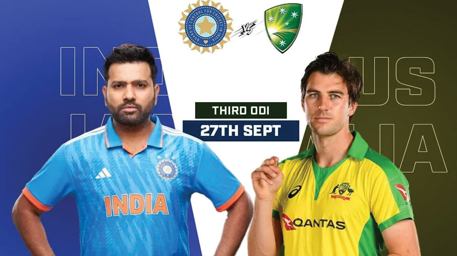 ଆଜି ଭାରତ-ଅଷ୍ଟ୍ରେଲିଆ ତୃତୀୟ ଦିନିକିଆ : ଖେଳିବେନି ଦମ୍‌ଦାର ଫର୍ମରେ ଥିବା ୪ ଖେଳାଳି