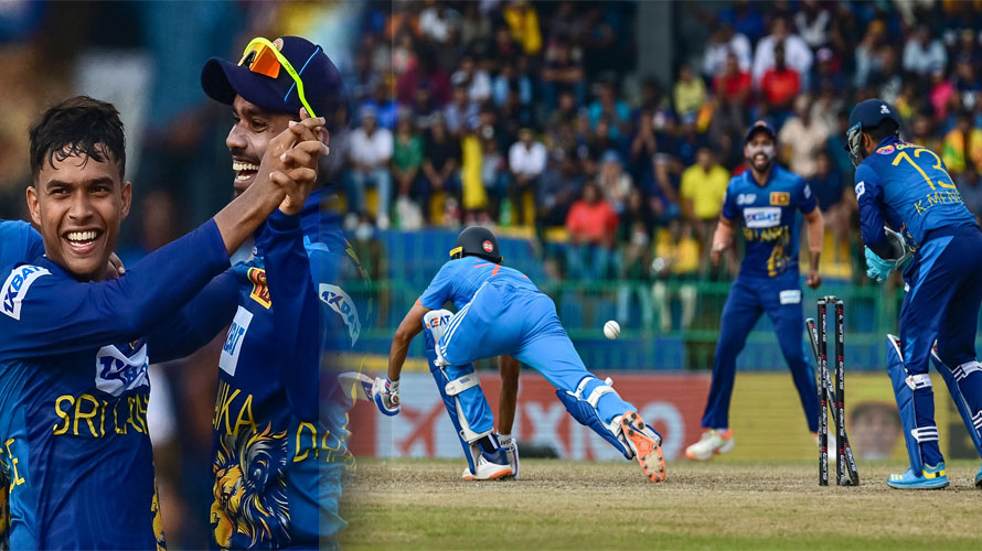 ଲଙ୍କା ସ୍ପିନ୍‌ ଜାଲରେ ଫସିଗଲେ ଟିମ୍‌ ଇଣ୍ଡିଆ ବ୍ୟାଟର : ୧୯୭ ରନ୍‌ରେ ଯାଇଛି ୯ ୱିକେଟ୍‌, ବର୍ଷା ପାଇଁ ବନ୍ଦ ହେଲା ମ୍ୟାଚ୍‌