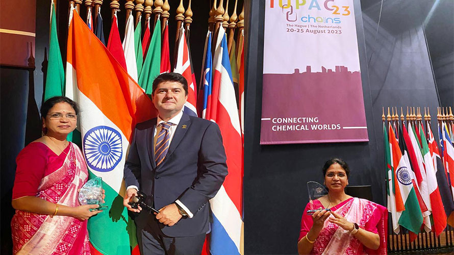 ଅନ୍ତର୍ଜାତୀୟ ଆଇୟୁପିଏସି ପୁରସ୍କାର ଗ୍ରହଣ କଲେ ଓଡ଼ିଆ ବୈଜ୍ଞାନିକ ଜ୍ୟୋତିର୍ମୟୀ ମହାନ୍ତି