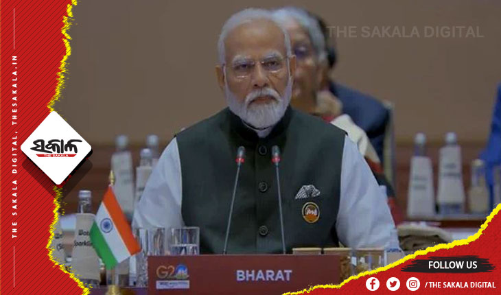 ‘ଇଣ୍ଡିଆ’ ବନାମ ‘ଭାରତ’ ବିବାଦ: ଜି-୨୦ରେ ପିଏମ ମୋଦୀଙ୍କ ନାମଫଳକରେ ‘ଇଣ୍ଡିଆ’ ଜାଗାରେ ଲେଖାଗଲା ‘ଭାରତ’