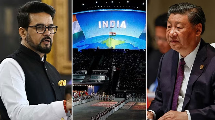 ଚୀନ୍‌କୁ ଭାରତର ମୁହଁତୋଡ଼ ଜବାବ : ଅରୁଣାଚଳ ଖେଳାଳିଙ୍କୁ ଭିସା ଦେଲାନି ଚାଇନା, ବେଜିଂ ଗସ୍ତ ବାତିଲ କଲେ କେନ୍ଦ୍ରମନ୍ତ୍ରୀ