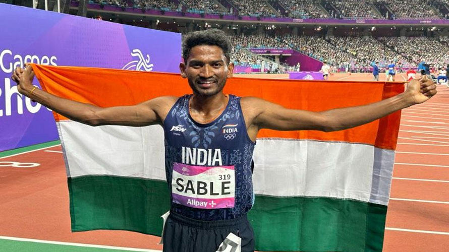 ଏସୀୟ କ୍ରୀଡ଼ାରେ ଭାରତକୁ ଆଉ ଏକ ସ୍ୱର୍ଣ୍ଣ, ୩ ହଜାର ମିଟର ଷ୍ଟିପଲଚେଜରେ ସ୍ୱର୍ଣ୍ଣ ଜିତିଲେ ଅବିନାଶ ସାବଲେ