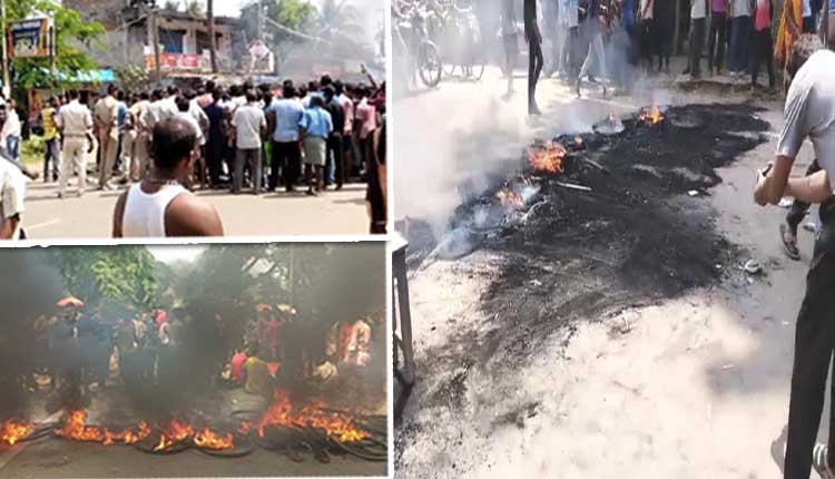 ଗୋ’ ହତ୍ୟାକୁ କେନ୍ଦ୍ରକରି ଉତ୍ତେଜନା ଓ ରାସ୍ତାରୋକ